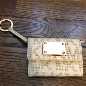 Michael Kors key chain wallet